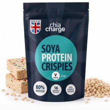 80% Protein SOYA Crispies - High Protein for Adults and Kids - Healthy, Wheat Free Vegan Snack - Low Fat Food, No Sugar Crispies (250 g (Pack of 1),