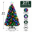 Christmas Tree LED Star Colour Change 2FT 1