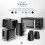 Swan Swan Windsor Kitchen Set 17L Kettle 2 Slice Toaster Black SK14611BLK 5