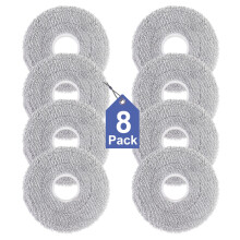 8 Pack Mop Pads for Dreame L10s/L10/L20/X40/L40/AE/L40s/X50/L50 Pro Ultra