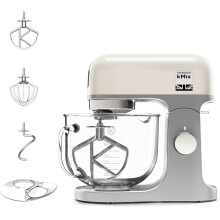 Kenwood kMix - Stand Mixer 1000W 5L Glass Bowl 6 Speeds Cream