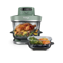 Ninja CRISPi PRO XL Glass Air Fryer, Moss Green AS090UKGN