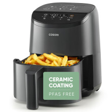 Cosori Small Air Fryer 2L Portable Matt Black