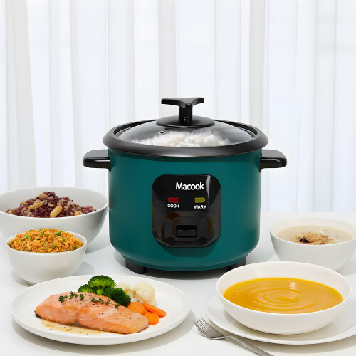 Macook 0.6L Rice Cooker Small 300W, Multifunctional Mini Rice Cooker