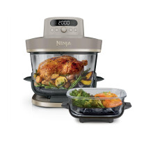 Ninja CRISPi PRO XL Glass Air Fryer, Stone Gold AS090UKSD