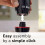 Bosch Bosch ErgoMaster Series 4 Hand Blender,MSM4B670GB, Black 6