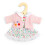 roupa de boneca vestido florido e cardigã - traje de boneca 1
