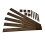 Swift Edge Garden Edging - 18m pack - Brown 3