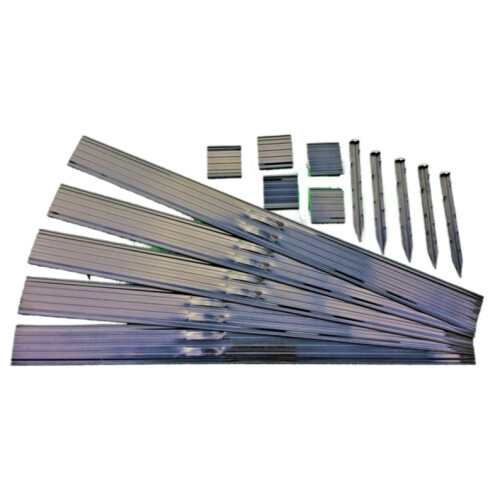 Swift Edge Garden Edging - 6m pack - Black 2