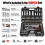 Amartisan 108-Piece Socket Set with Case 2