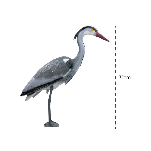 Pisces Pond Decoy Heron Pest Deterrant 2