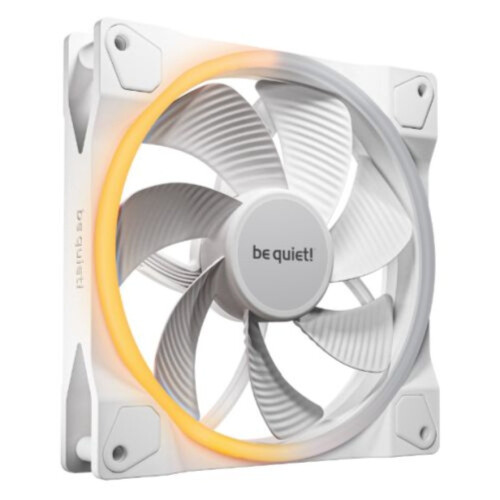 BE QUIET! - Light Wings - BL135 - Ventilatore per Case - 140mm PWM Reverse - Bianco
