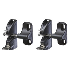 2X Double-Sided Automatic Locking Gate ,Key Lockable Fence Lock for Child & Pet Secure, Lock for Wood Metal Gates