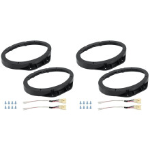 2 Set 6x9inch Car Speaker Plates for F150 F250 F350 F450 Car Speaker Install Adapter Speaker Mount Bracket Plates
