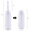Bidet portable de voyage, 400 ml, avec buse rétractable et sac, blanc 6