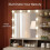Dressing Table with Mirror and Bulb Lights, Vanity Table 3