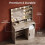 Dressing Table with Mirror and Bulb Lights, Vanity Table 4