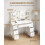 Dressing Table with Mirror, Vanity Table with 7 Fabric Drawers 2