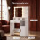 Dressing Table with Mirror and Bulb Lights, Vanity Table 5