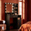 Dressing Table with Mirror and Bulb Lights, Vanity Table 1