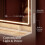 Dressing Table with HD Mirror, RGB Lights, Power Strip 5