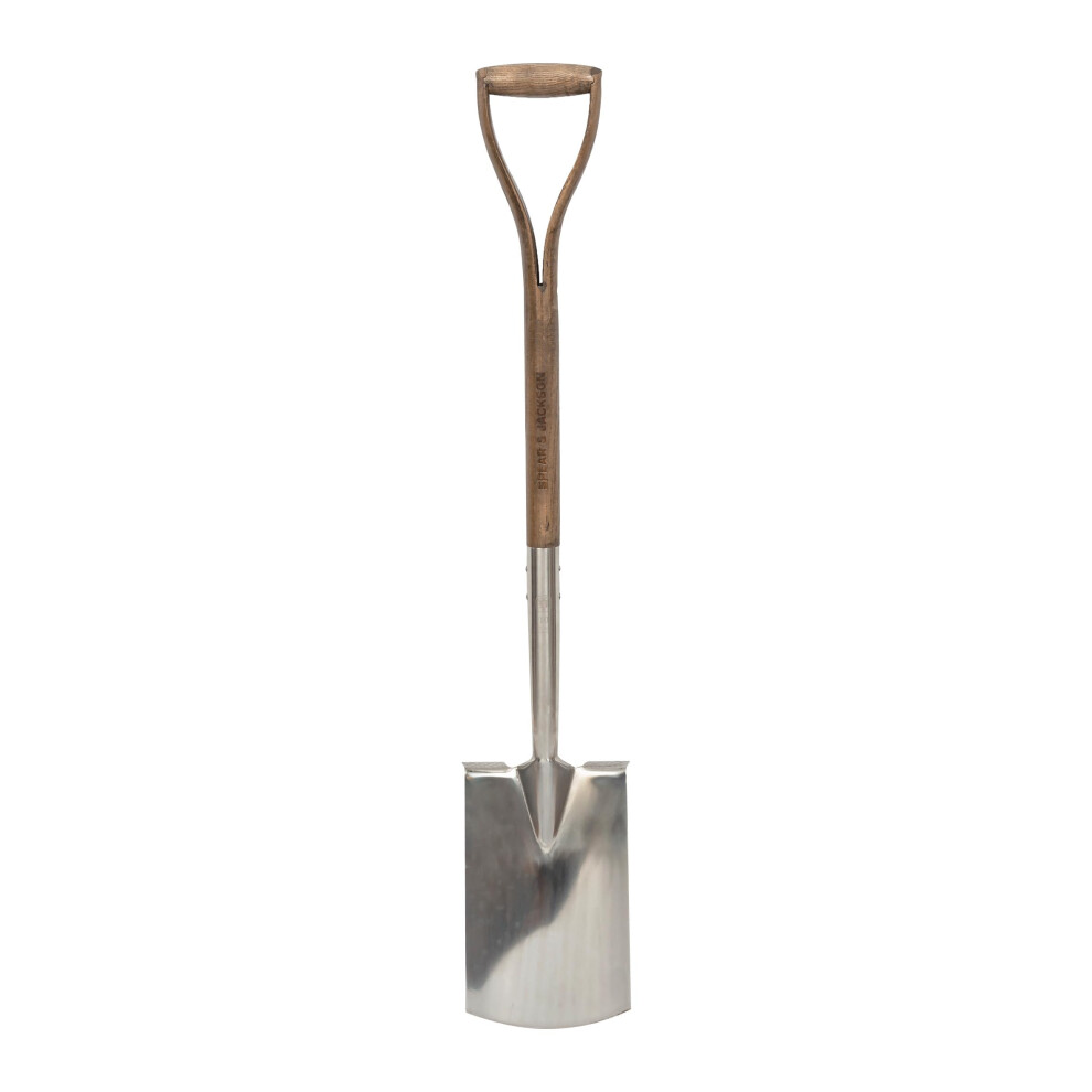 Spear & Jackson 4450DS Traditional Wooden Handled, Stainless Steel Digging Spade - Image 5