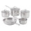 Stellar 7000 Profile Silver 5 Piece Cookware Set 1