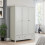 Maine 3 Door Combination Wardrobe - Dove Grey 1