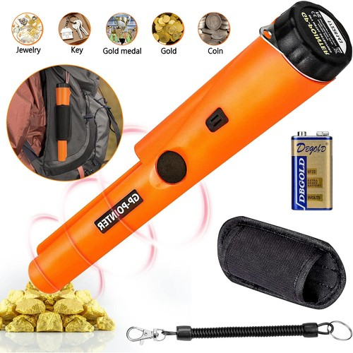 Metal Detector Metal Pointer Pinpointer Treasure Hunting Unearthing Tool w/LED 2