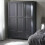 Maine 3 Door Combination Wardrobe - Anthracite 1
