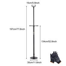 750KG 0.75T  Gearbox Vertical Transmission Lift Jack Garage Car Fix Hoist Stand