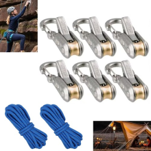 Rope Roller Cam Lock Tensioner,Rope Rollers,Cord and Roped Tightening Tool