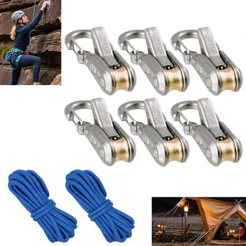 Rope Roller Cam Lock Tensioner,Rope Rollers,Cord and Roped Tightening Tool