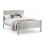 Maine 135cm Double Bed - Dove Grey 2
