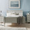 Maine 135cm Double Bed - Dove Grey 1