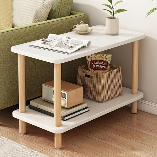 Narrow Side Table Bedside End Table Small Space 1