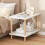 Narrow Side Table Bedside End Table Small Space 6