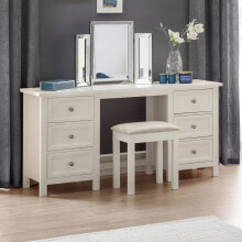 Maine Dressing Table - Surf White