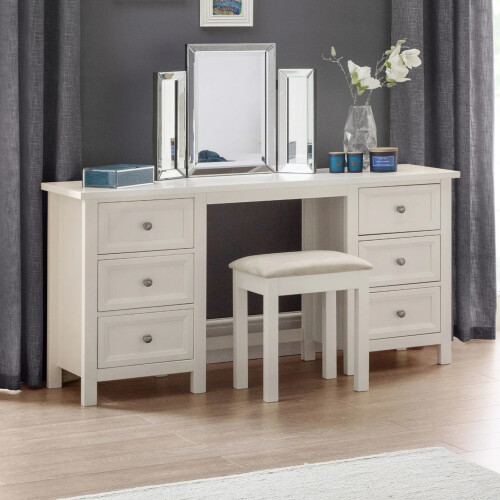 Maine Dressing Table - Surf White