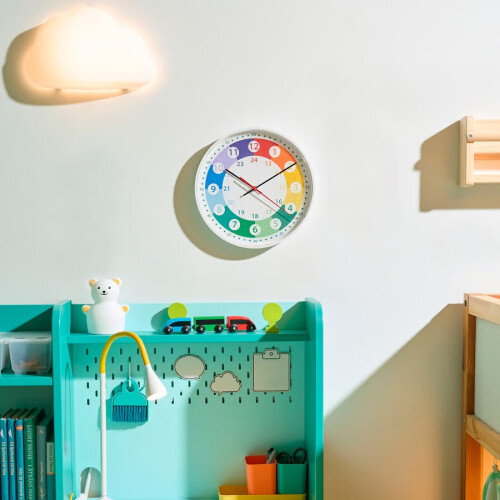 ZRIZAURA KORVTRÄD Multicolour Wall Clock 28 cm 1
