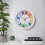 ZRIZAURA KORVTRÄD Multicolour Wall Clock 28 cm 5