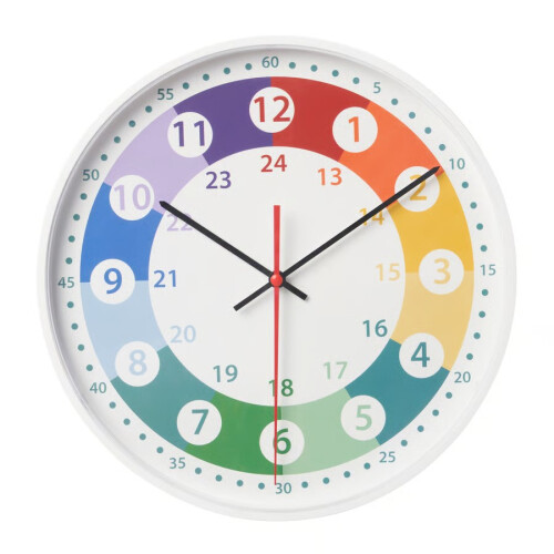 ZRIZAURA KORVTRÄD Multicolour Wall Clock 28 cm