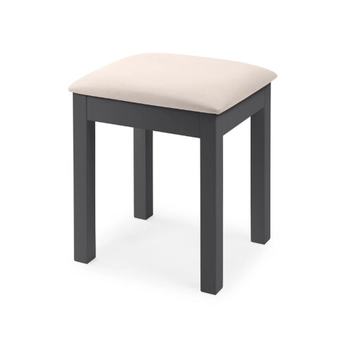 Maine Dressing Stool - Anthracite 1