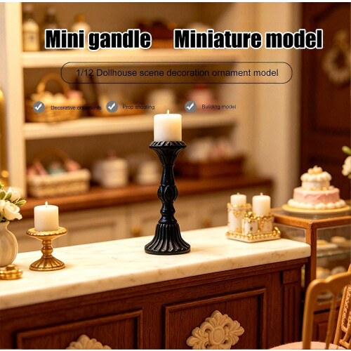 Tiny Desk Light – Easy Install & Realistic – for DIY Dollhouse & Gift 1