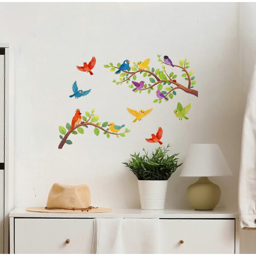 Tree Branch Decoration – Easy Apply & Residue Free – for Entryway & Study 1
