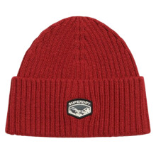 (One Size, Red Wine Melange) Superdry Mens Chunky Rib Knitted Beanie