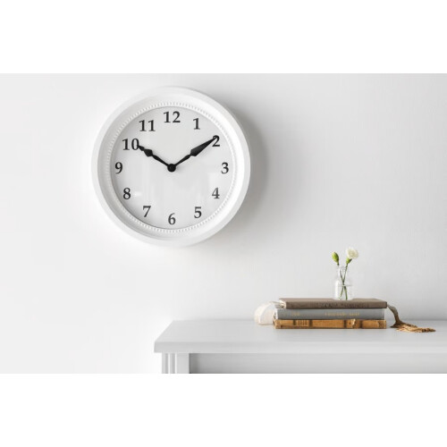ZRIZAURA SÖNDRUM White Wall Clock 35 cm 1