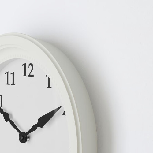 ZRIZAURA SÖNDRUM White Wall Clock 35 cm 2