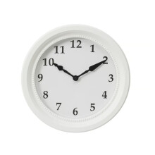 ZRIZAURA SÖNDRUM White Wall Clock 35 cm