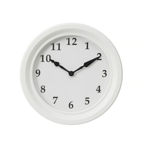 ZRIZAURA SÖNDRUM White Wall Clock 35 cm